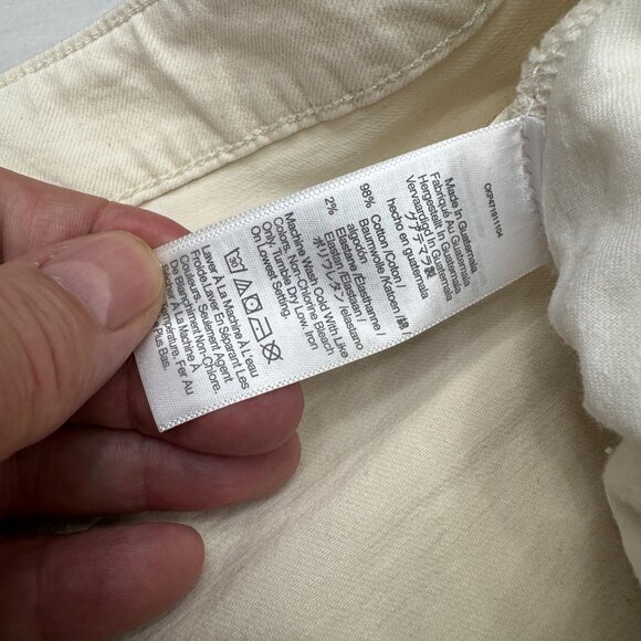 NEW Madewell The Curvy Perfect Jean Shorts Womens Mid Length Cut Off, Size 14W - Picture 5 of 9